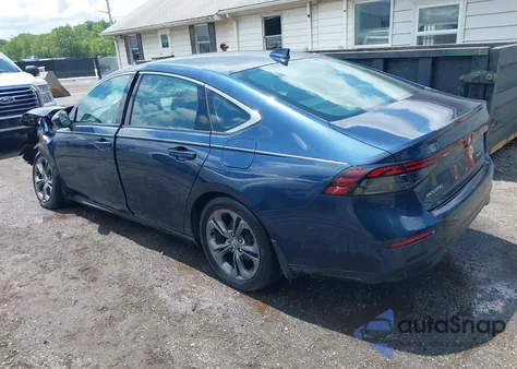 2024 Honda Accord Hybrid Ex-L из США, поврежденный, VIN 1HGCY2F67RA063411